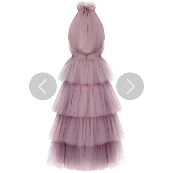 Formal Tiered Ruffle Dress - Picture 4 of 7